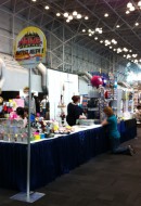 Artist Alley - so bright and spacey!